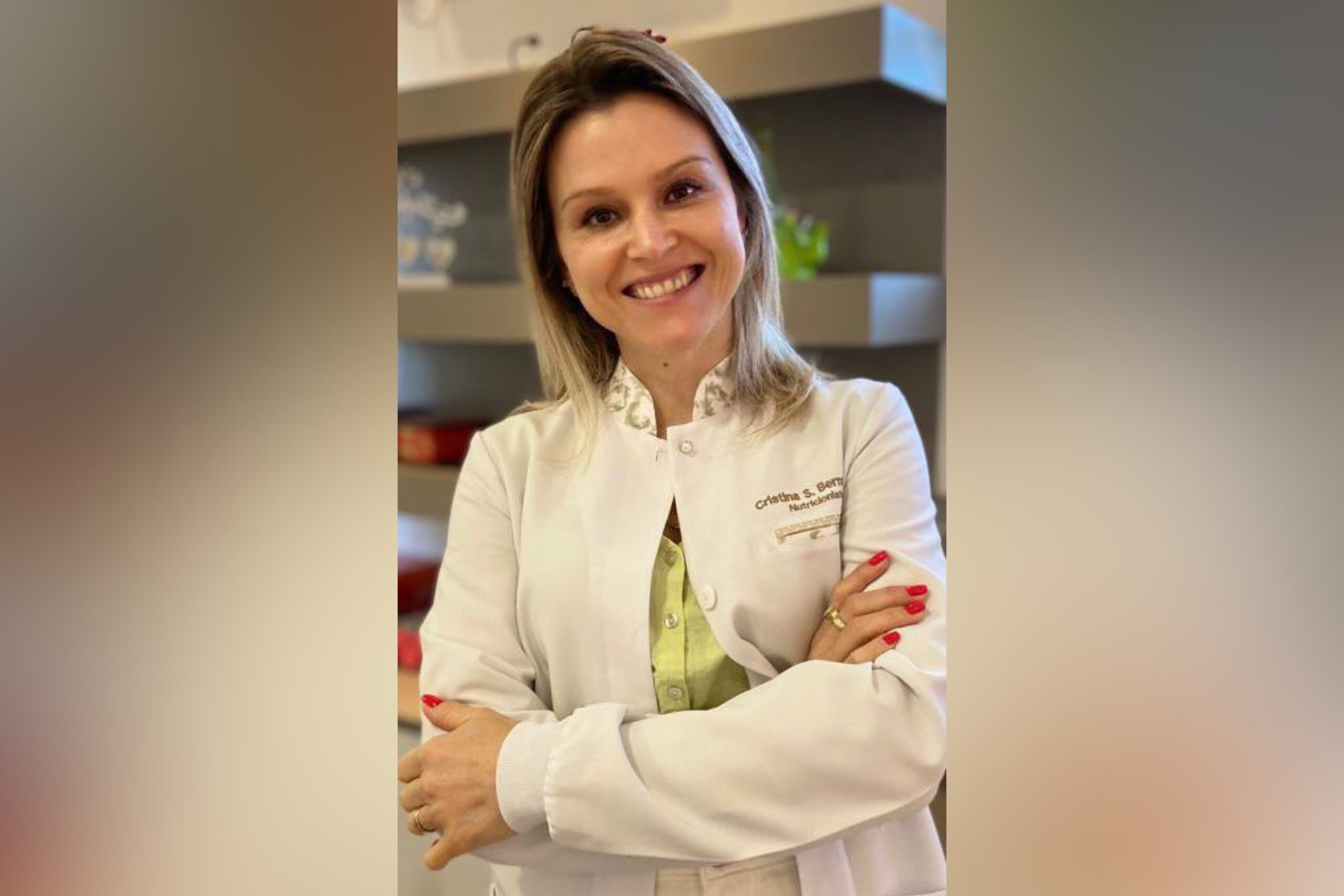 Nutricionista Cristina Bernardes explica a importância de alimentar-se corretamente